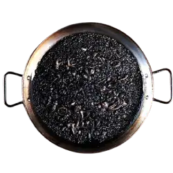 Arroces negros gigantes